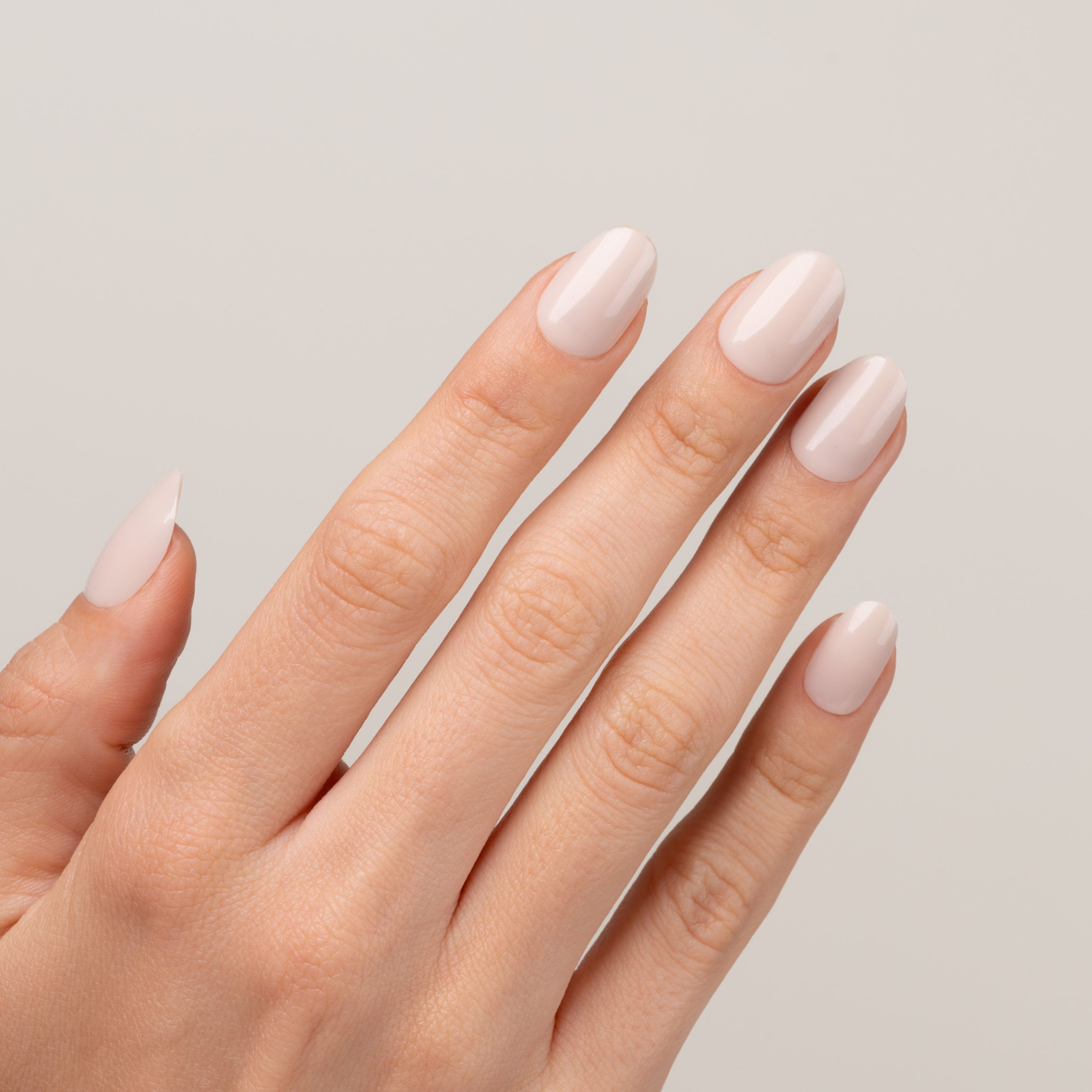 Elegante Nude- & Soft-Rosé Press-on Nägel